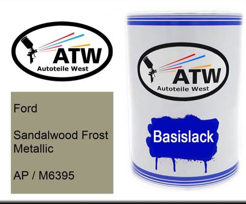 Ford, Sandalwood Frost Metallic, AP / M6395: 500ml Lackdose, von ATW Autoteile West.